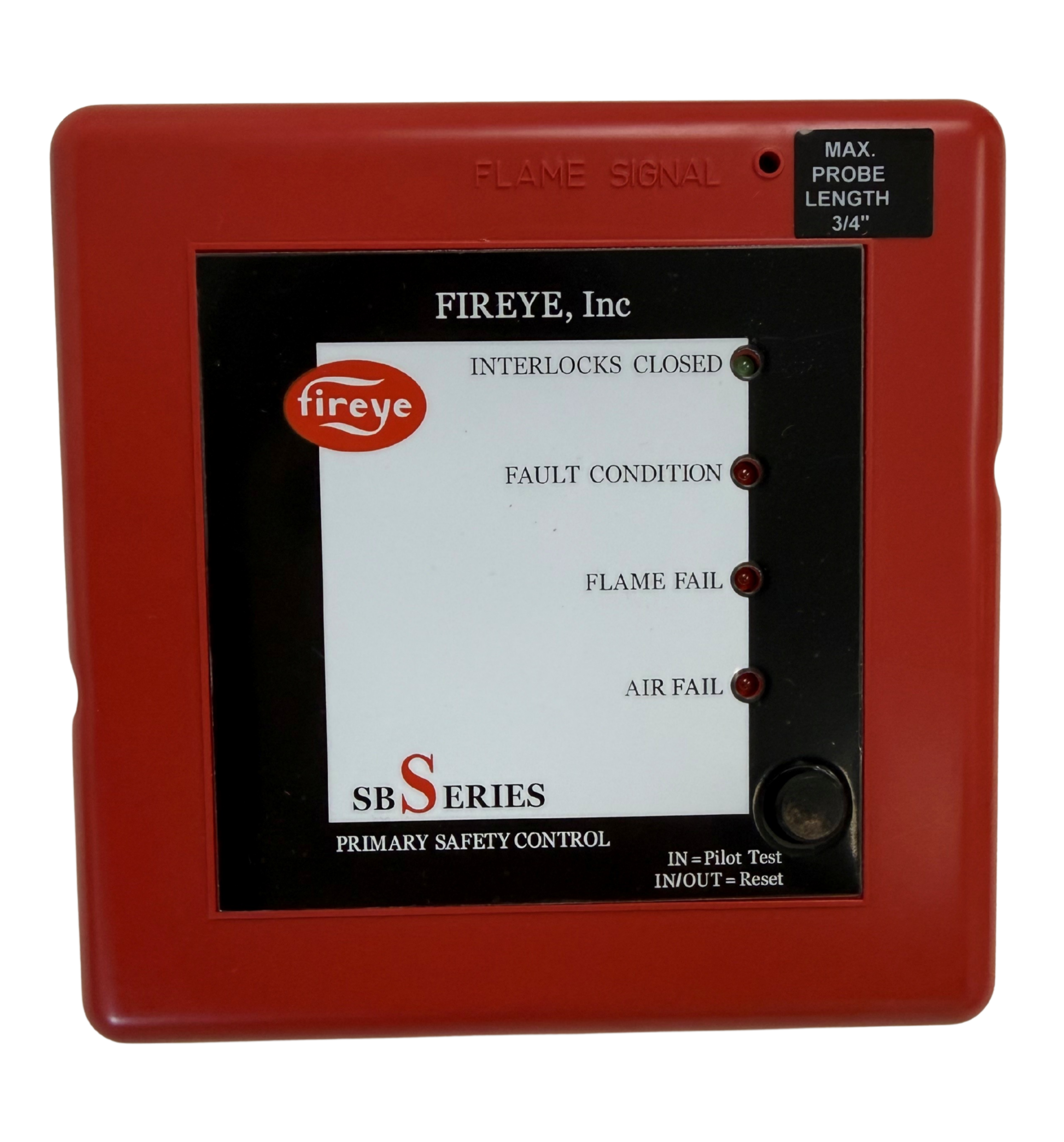SB560522AA VF560522AA Veriflame Eclipse Fireye UV Purge 10-15, TFI, 120VAC