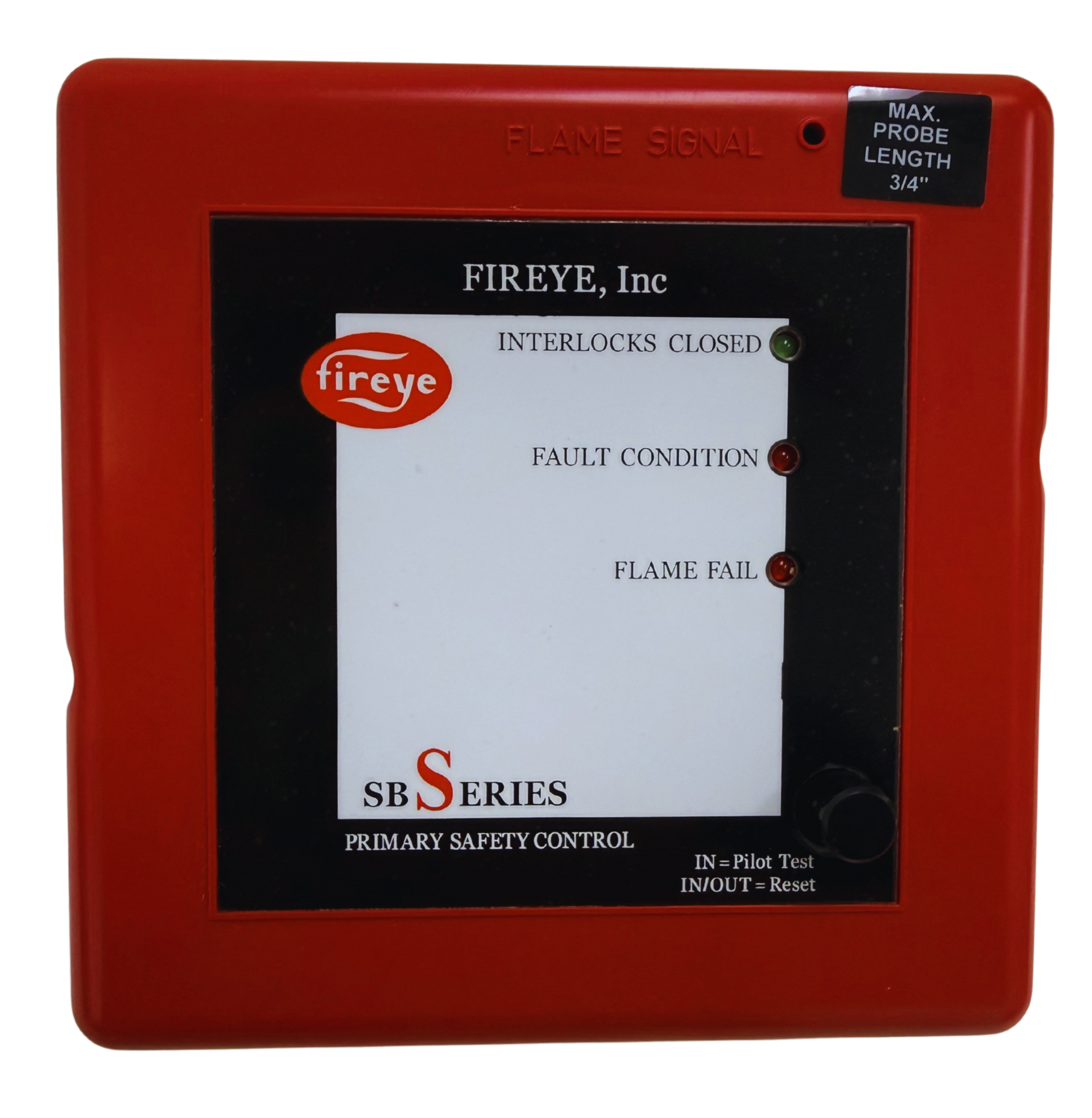 SB560532AA VF560532AA Veriflame Eclipse Fireye, UV, No Purge, 10