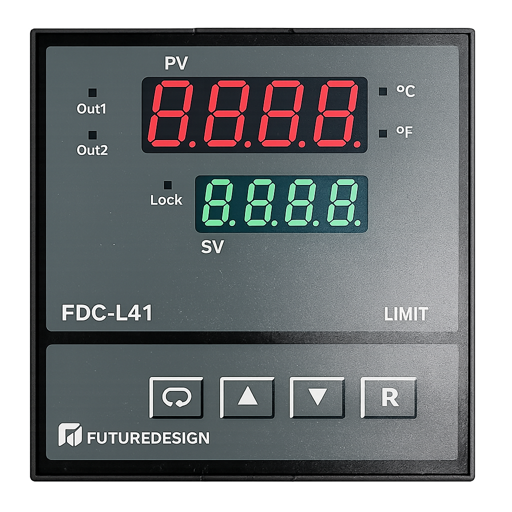 Future Design FDC-L41 1/4 Din High Limit Controller