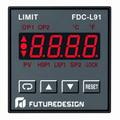 Future Design FDC-L91 1/16 Din High Limit Controller