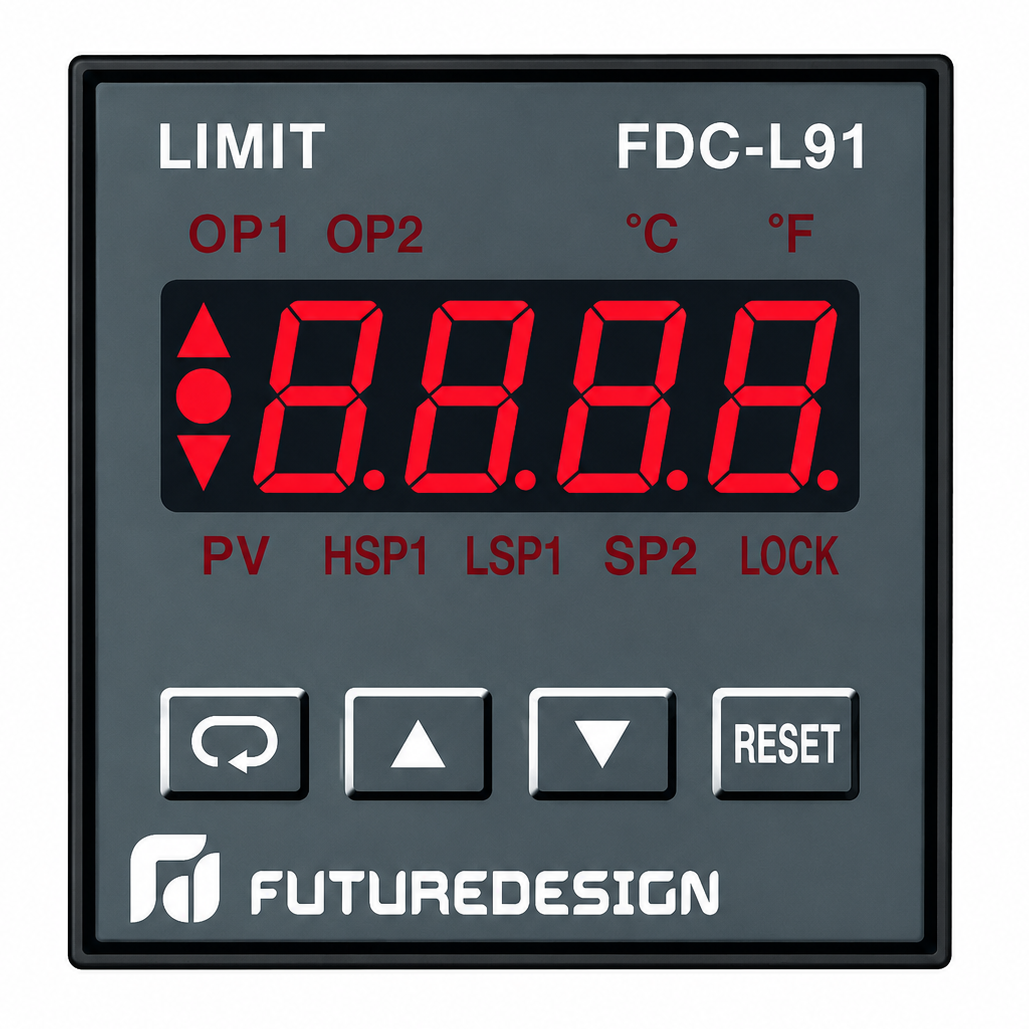 Future Design FDC-L91 1/16 Din High Limit Controller