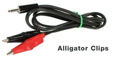 Protection Controls-PCI-Test Plug Assy. for Micro Amp Test Meter—Specify: Alligator Clips, Ring Tong, Mini Plug
